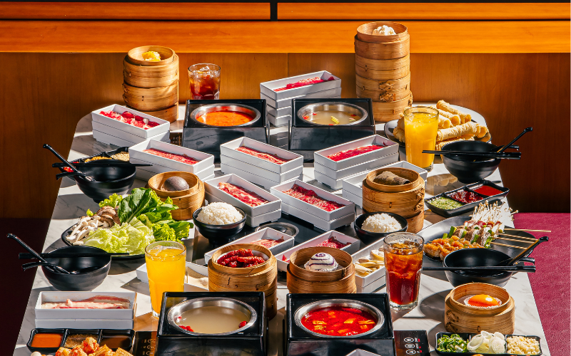 A la Carte and All You Can Eat Options
