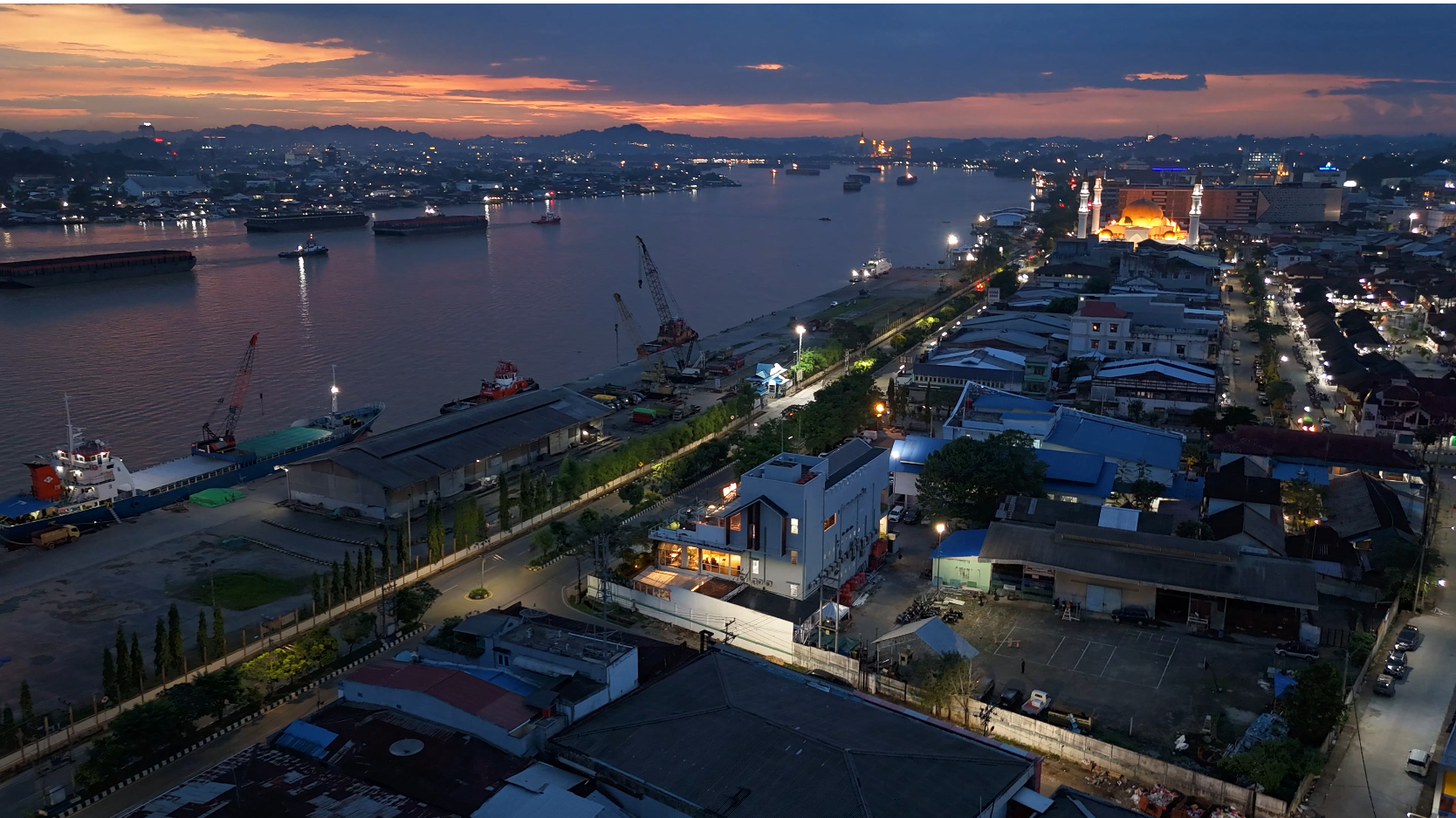 Exotic Mahakam River View